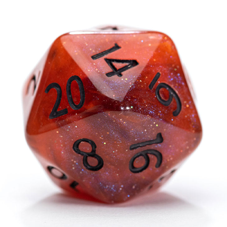 Aether Dice: Fireball (7er Würfelset)