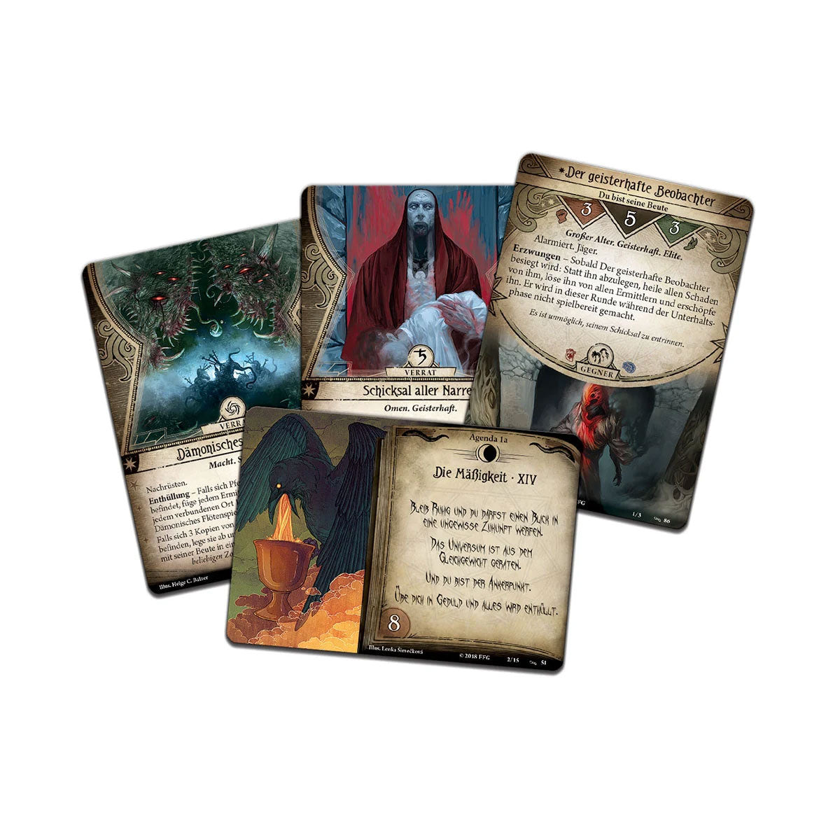Arkham Horror: Das Kartenspiel – Der gebrochene Kreis (Kampagnen-Erweiterung) Detail
