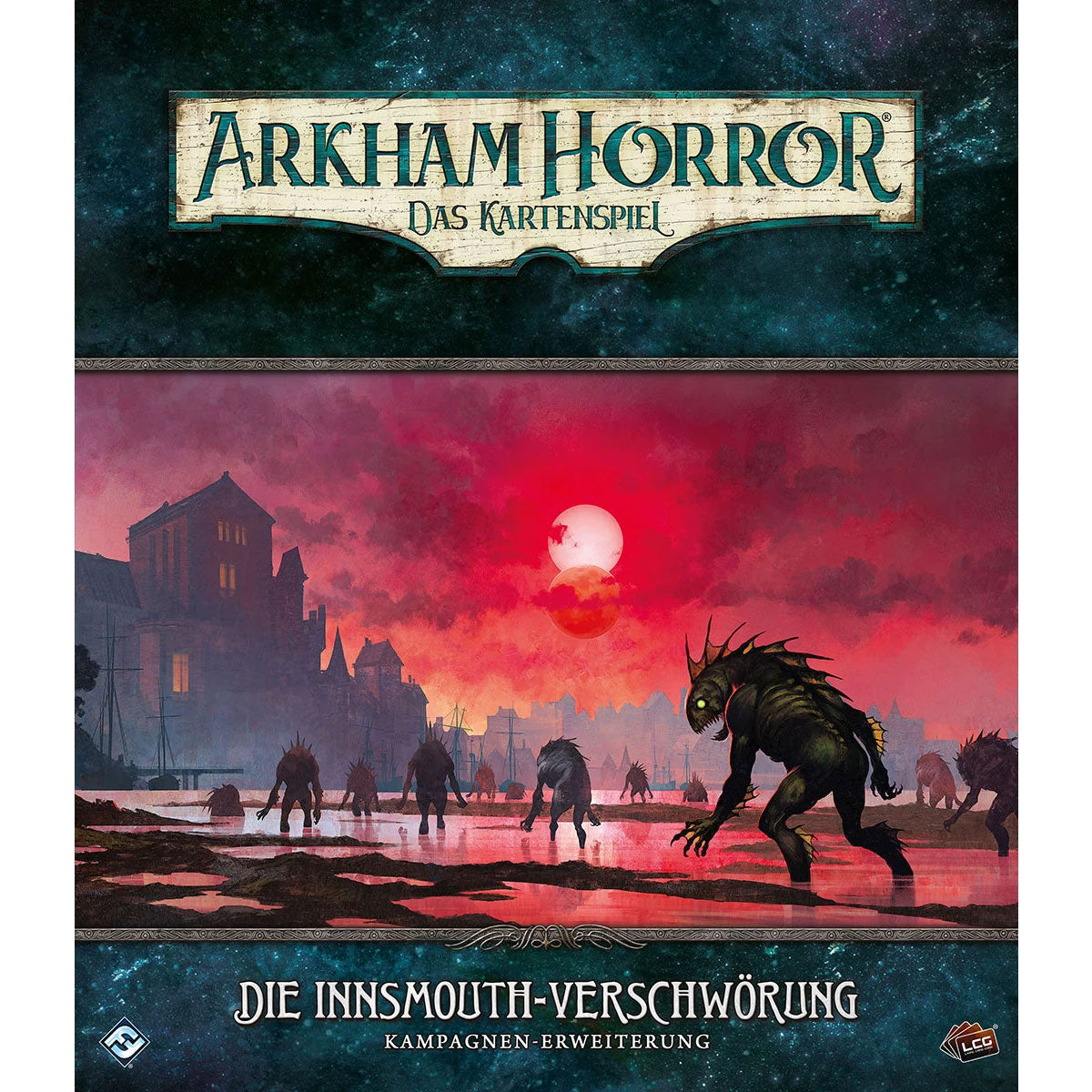 Arkham Horror: Das Kartenspiel - Die Innsmouth-Verschwörung Cover