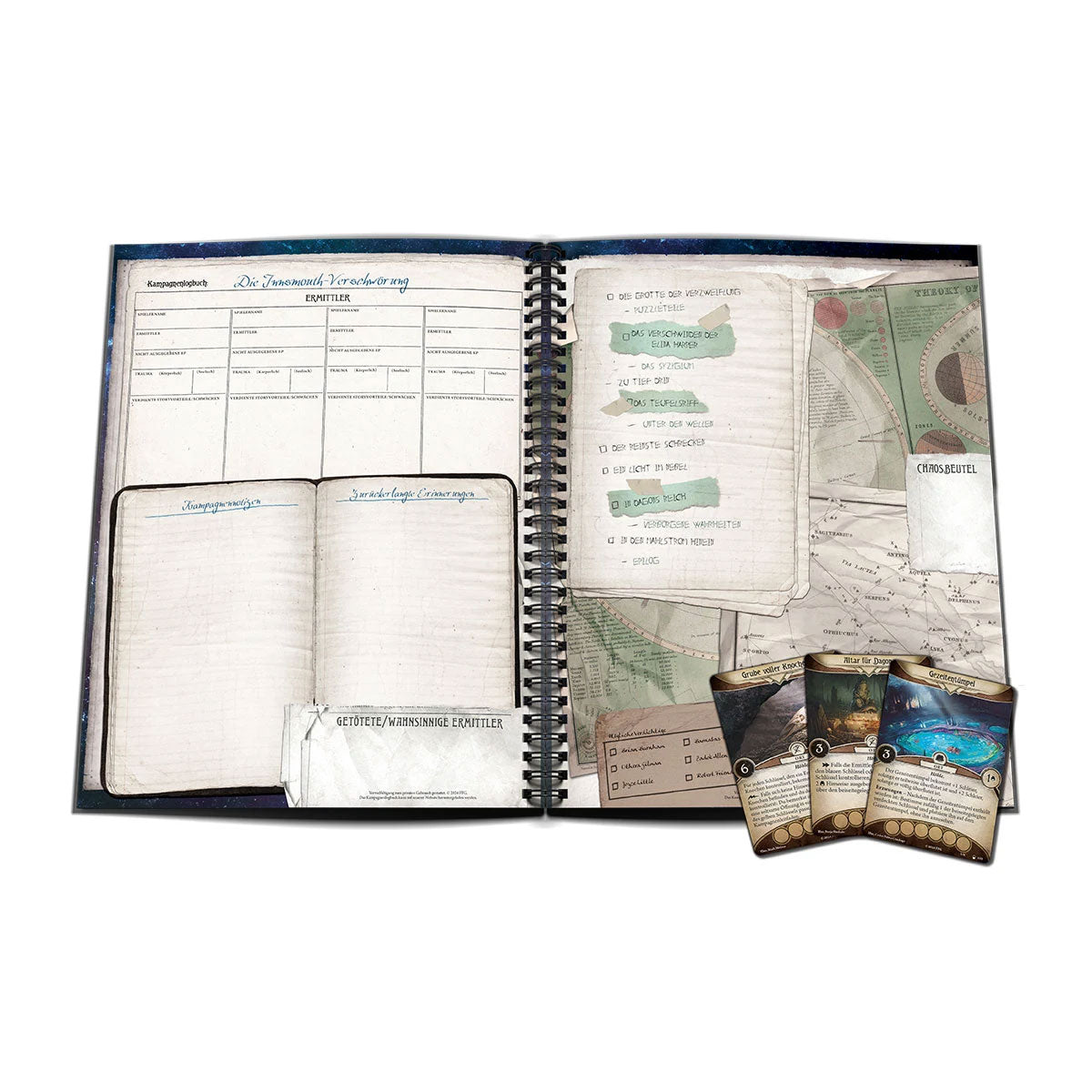 Arkham Horror: Das Kartenspiel - Die Innsmouth-Verschwörung Detail