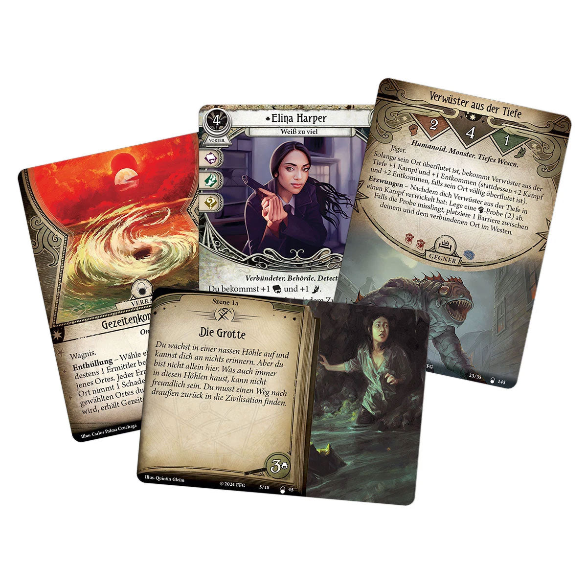 Arkham Horror: Das Kartenspiel - Die Innsmouth-Verschwörung Detail