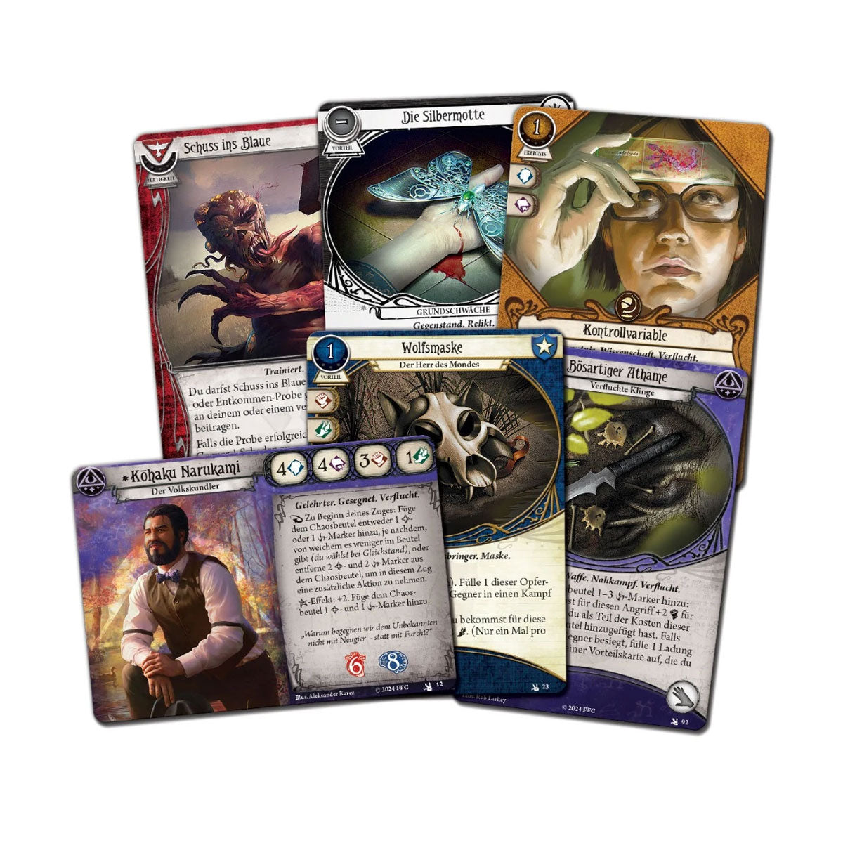 Arkham Horror: Das Kartenspiel – Das Fest von Hemlock Vale (Ermittler-Erweiterung) Detail