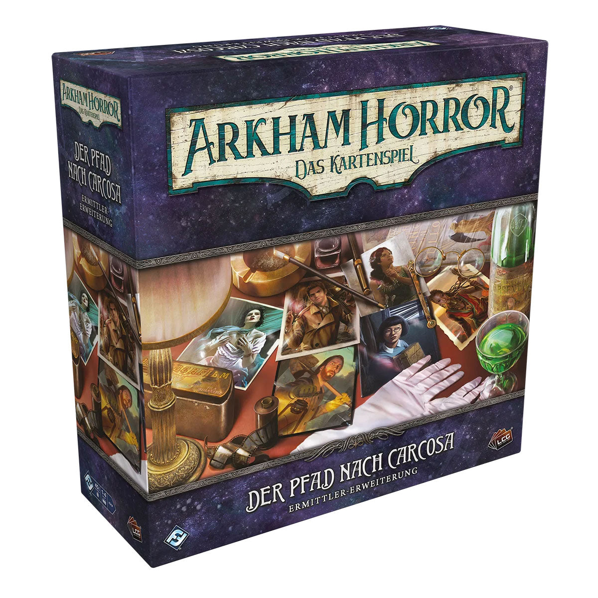 Arkham Horror: Das Kartenspiel – Der Pfad nach Carcosa (Ermittler-Erweiterung)