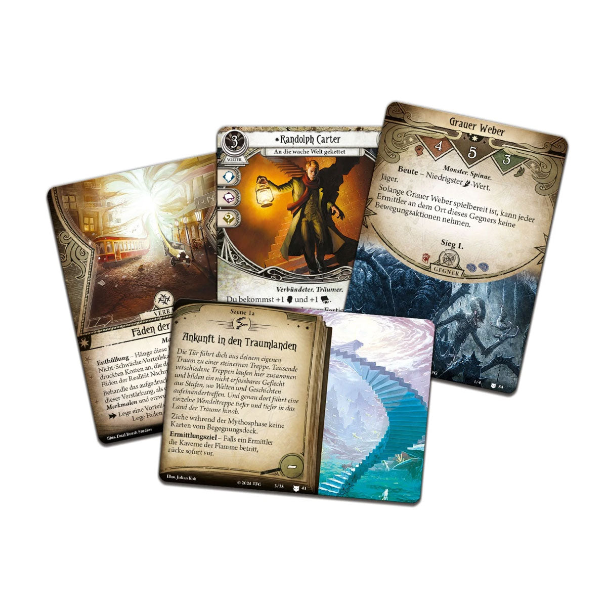 Arkham Horror: Das Kartenspiel - Die Traumfresser (Kampagnen-Erweiterung) Detail