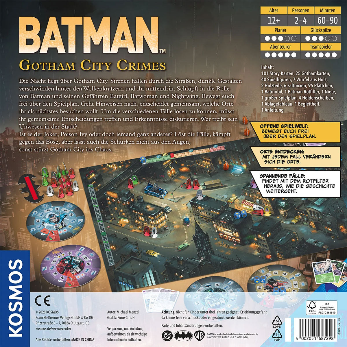 Batman - Gotham City Crimes Rückseite