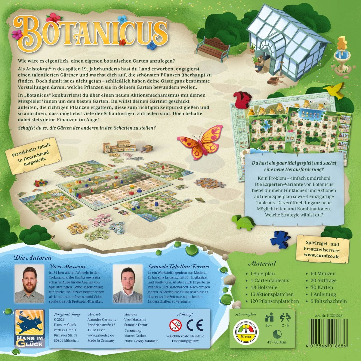 Botanicus Rückseite