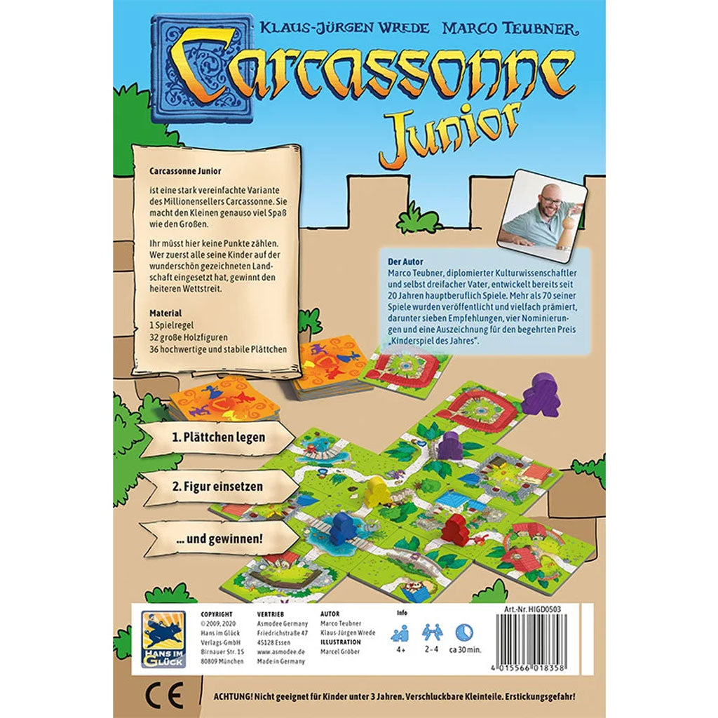 Carcassonne Junior Rückseite