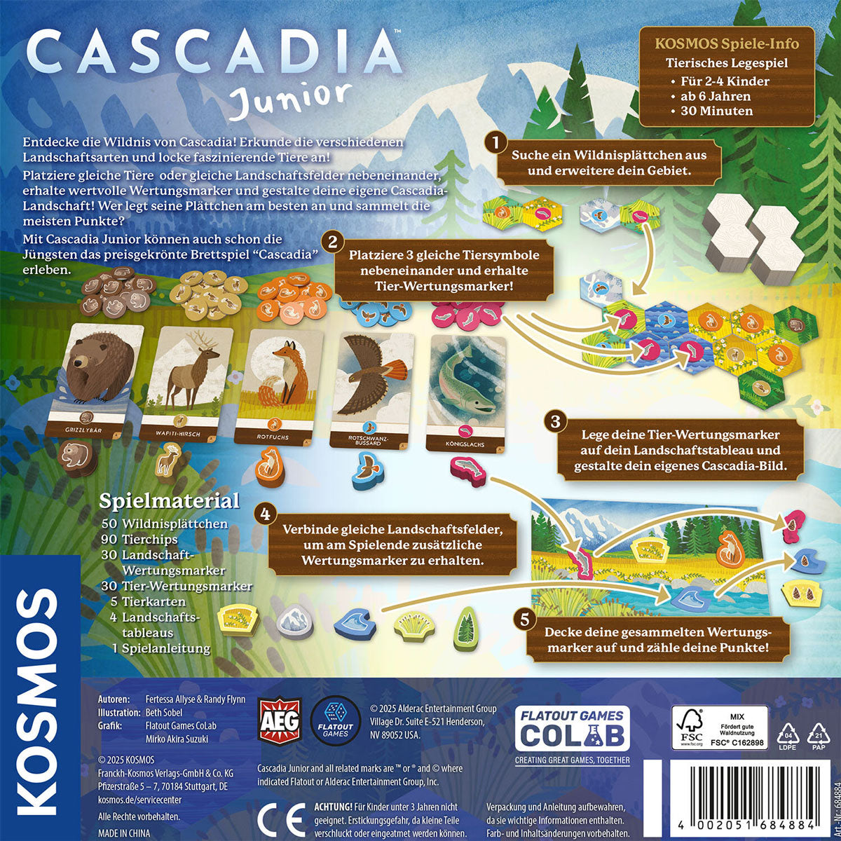 Cascadia Junior Rückseite