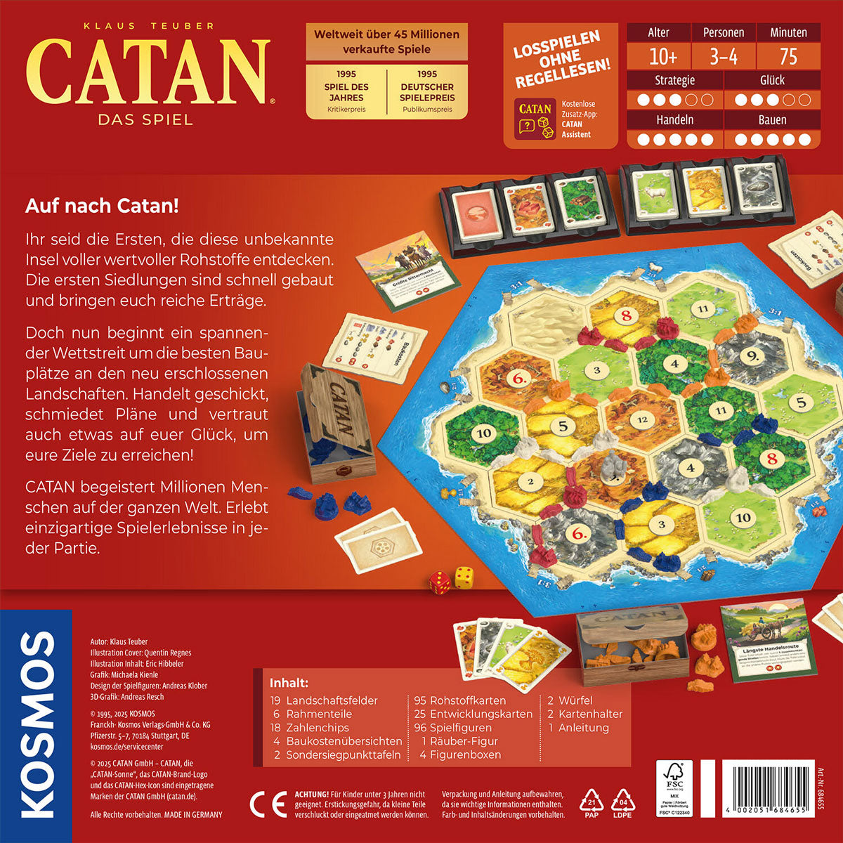 CATAN - Das Spiel Rückseite