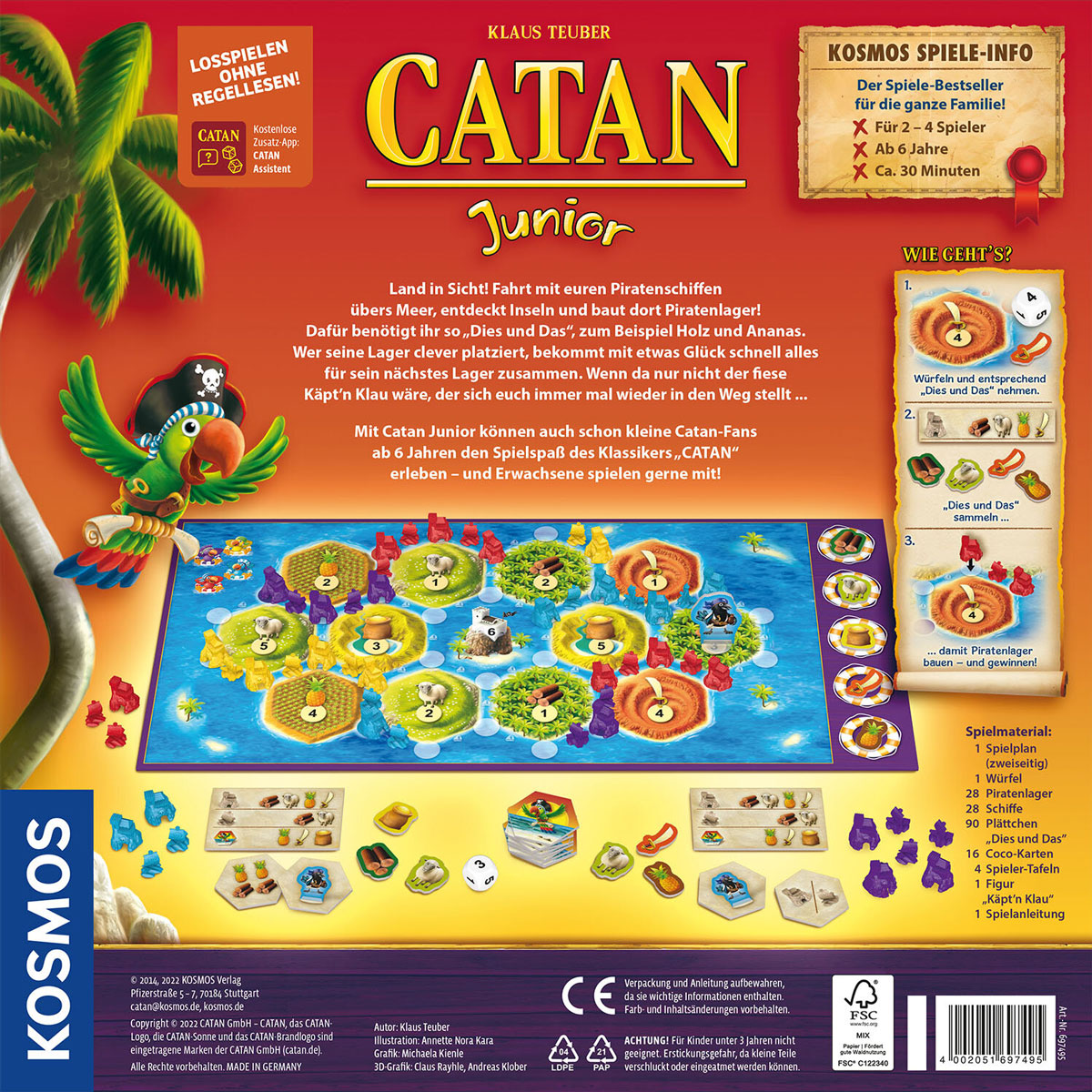 CATAN Junior Rückseite