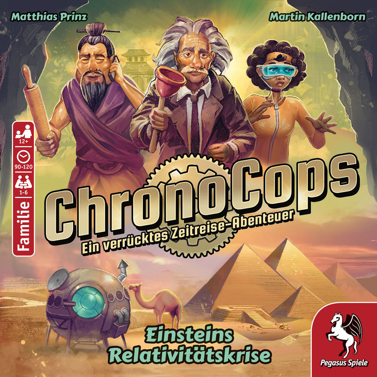ChronoCops – Einsteins Relativitätskrise Cover