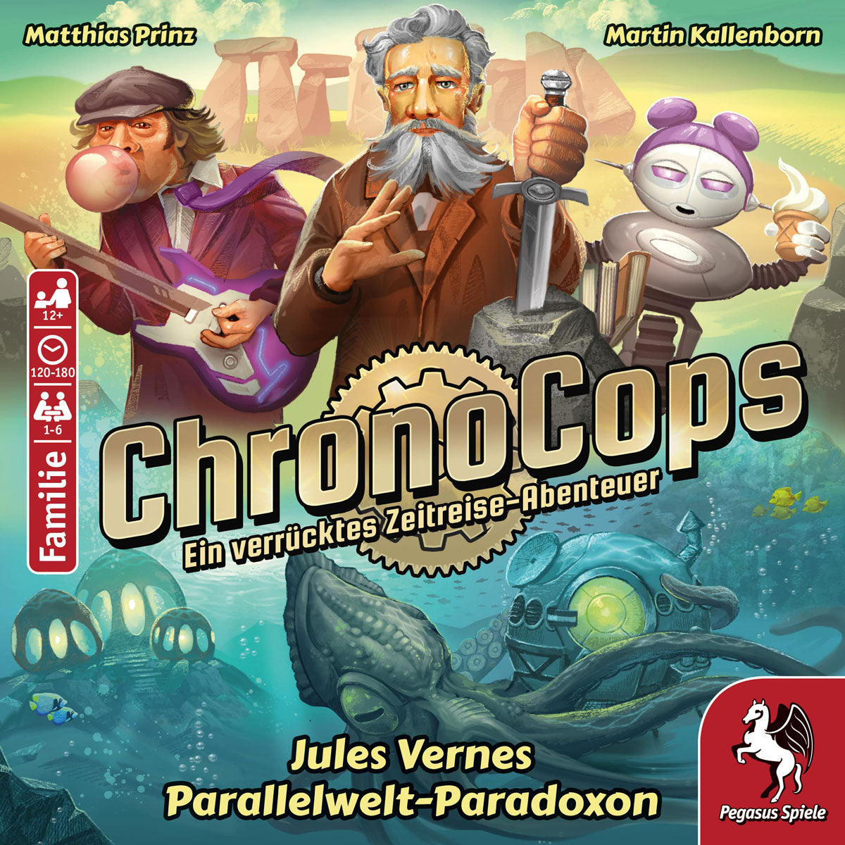 ChronoCops – Jules Vernes Parallelwelt-Paradoxon Cover