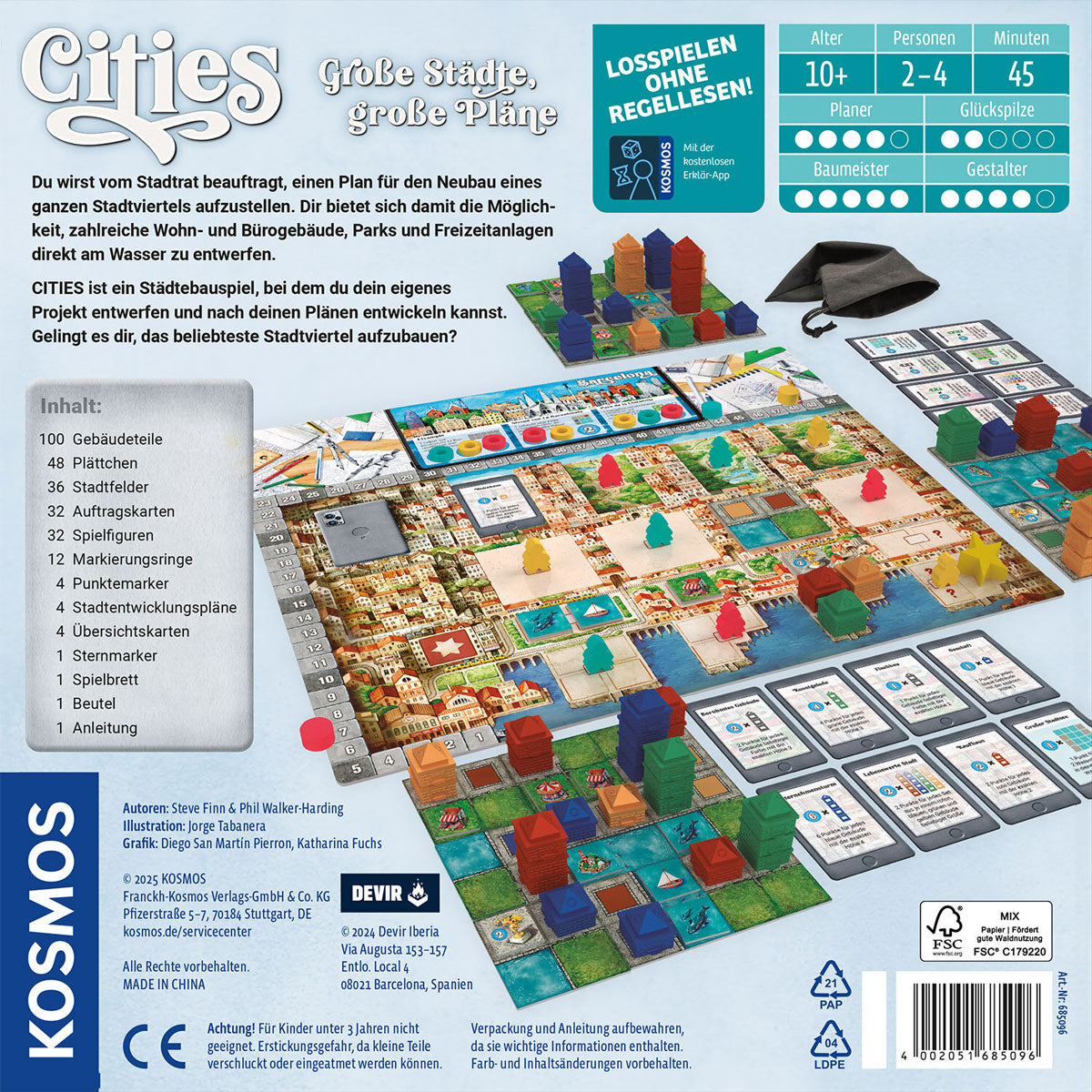 Cities Rückseite