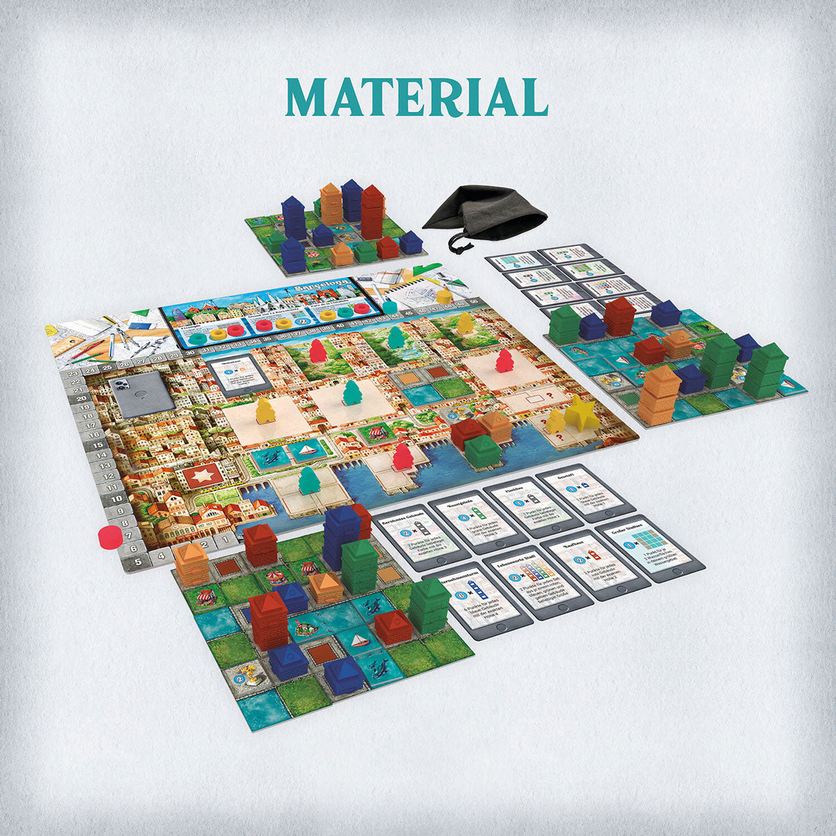 Cities Spielmaterial
