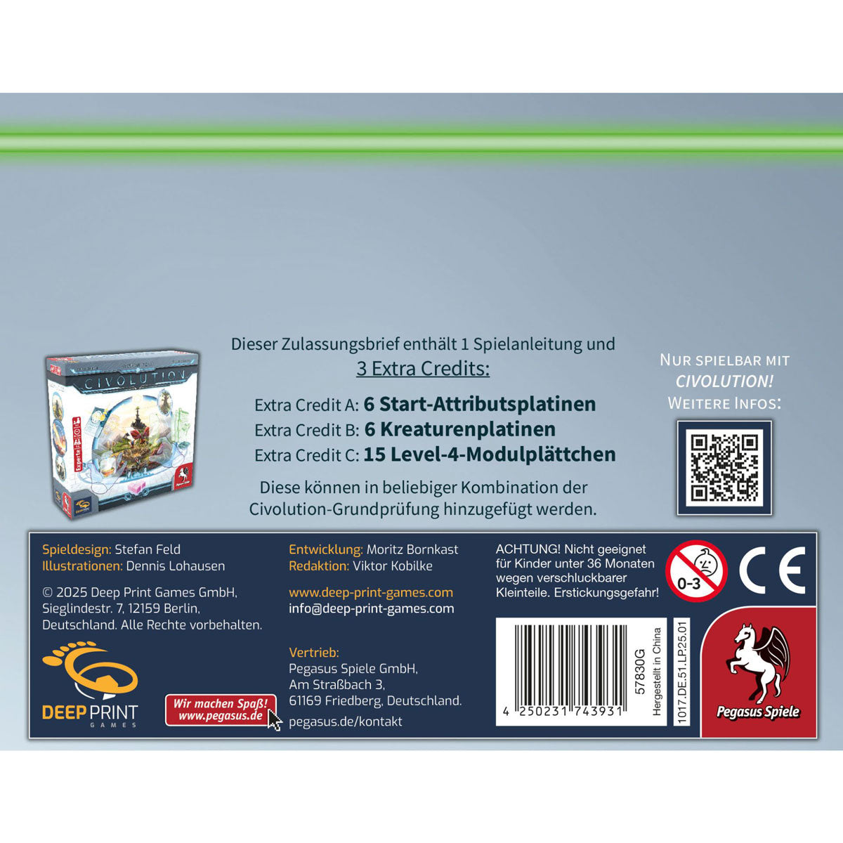 Civolution: Acceptance Letter Rückseite