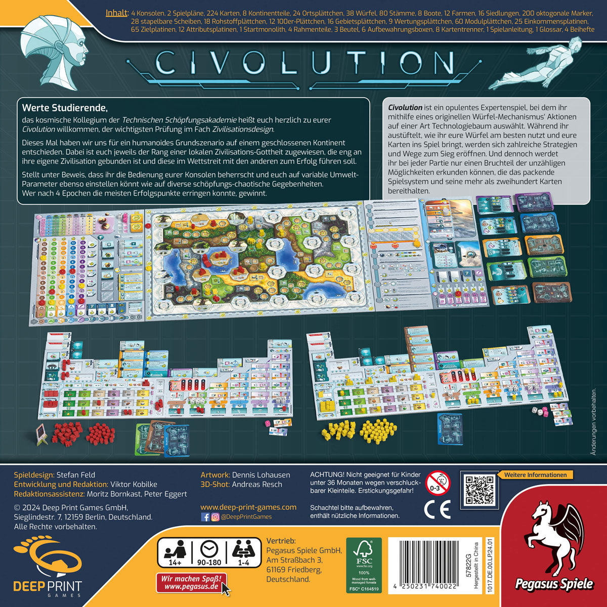Civolution Rückseite