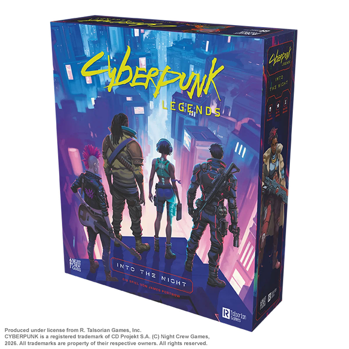 Cyberpunk Legends: Into the Night Box