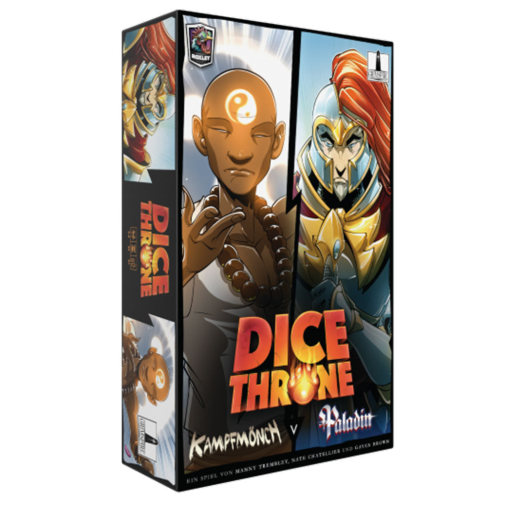 Dice Throne: Kampfmönch vs. Paladin Box