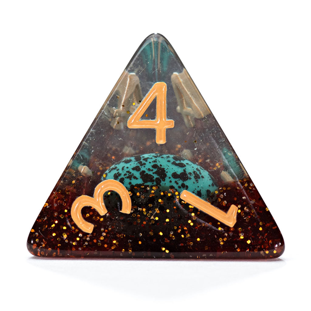 Inclusion Dice: Dinosaur Eggs (7er Würfelset)