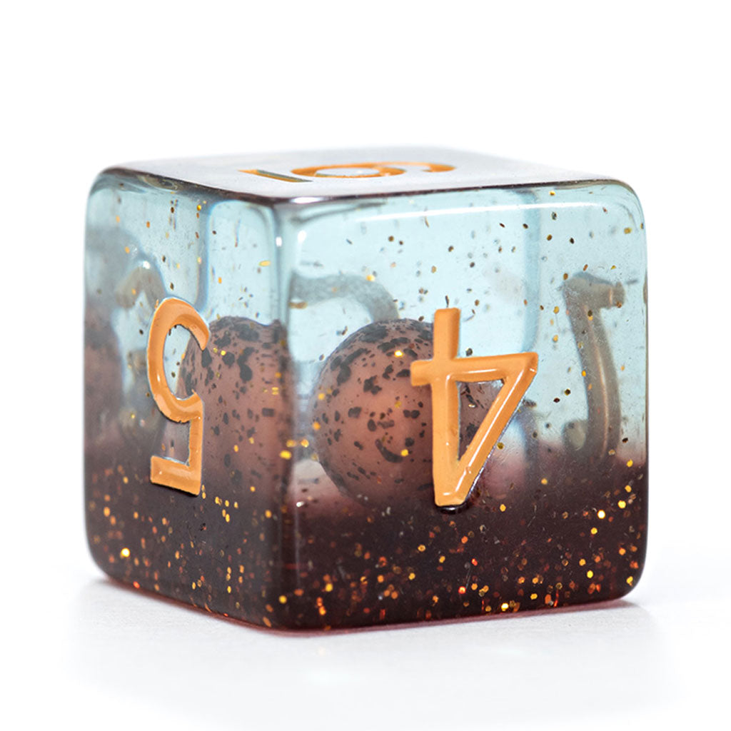 Inclusion Dice: Dinosaur Eggs (7er Würfelset)