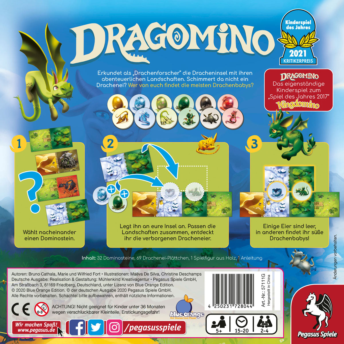 Dragomino Rückseite