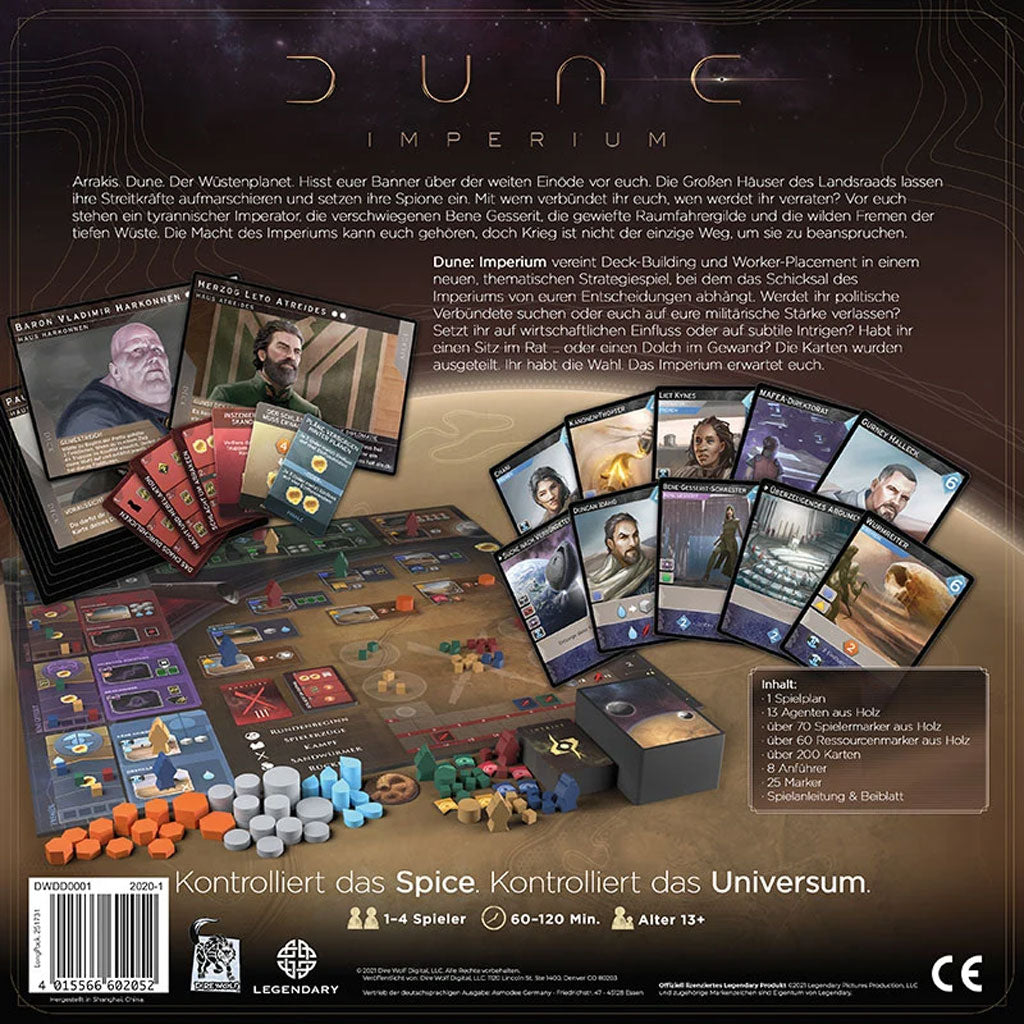 Dune: Imperium Rückseite