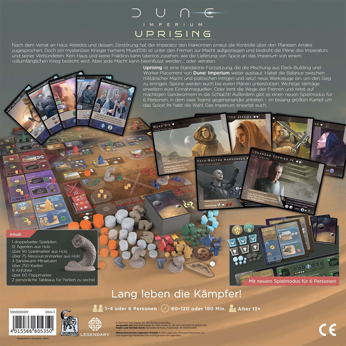 Dune: Imperium - Uprising Rückseite