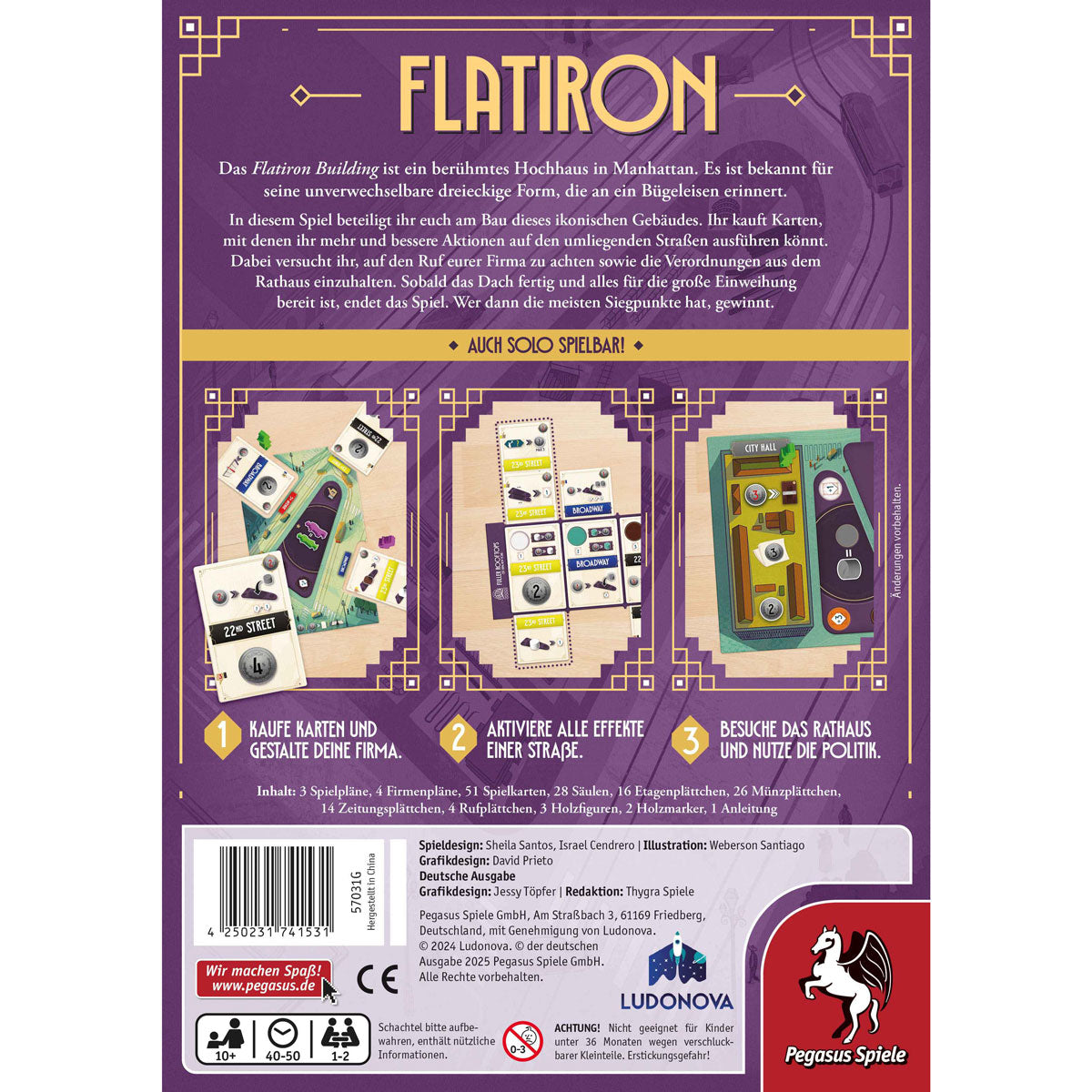 Flatiron Rückseite