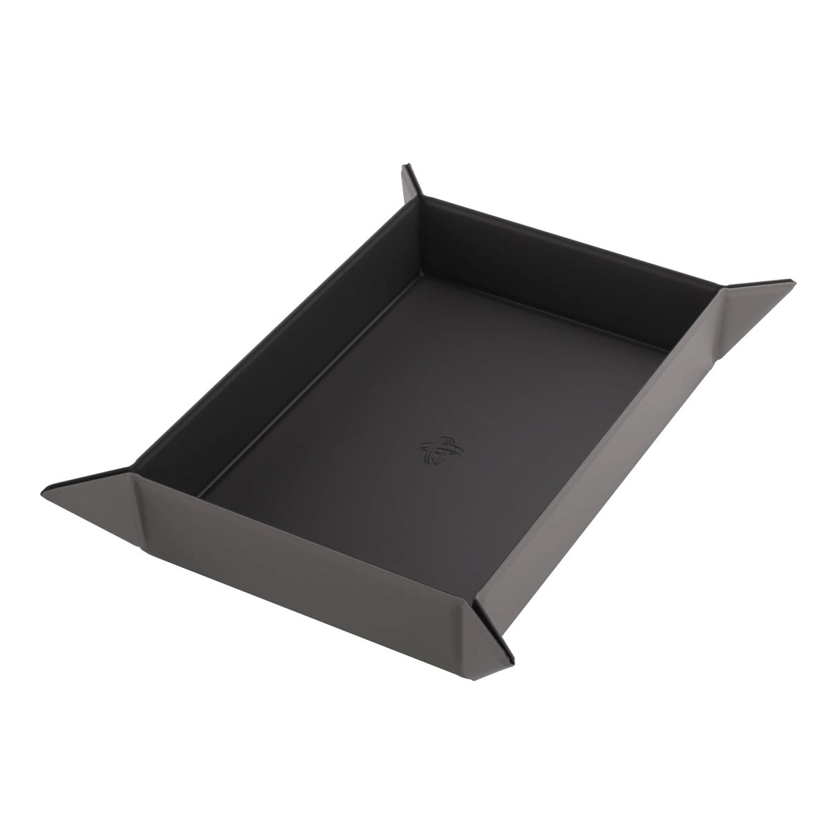 Gamegenic Magnetic Dice Tray Rectangular in Schwarz/Grau