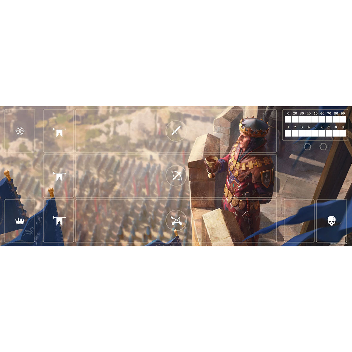 Gwent Neoprene Mat - Northern Realms Detail