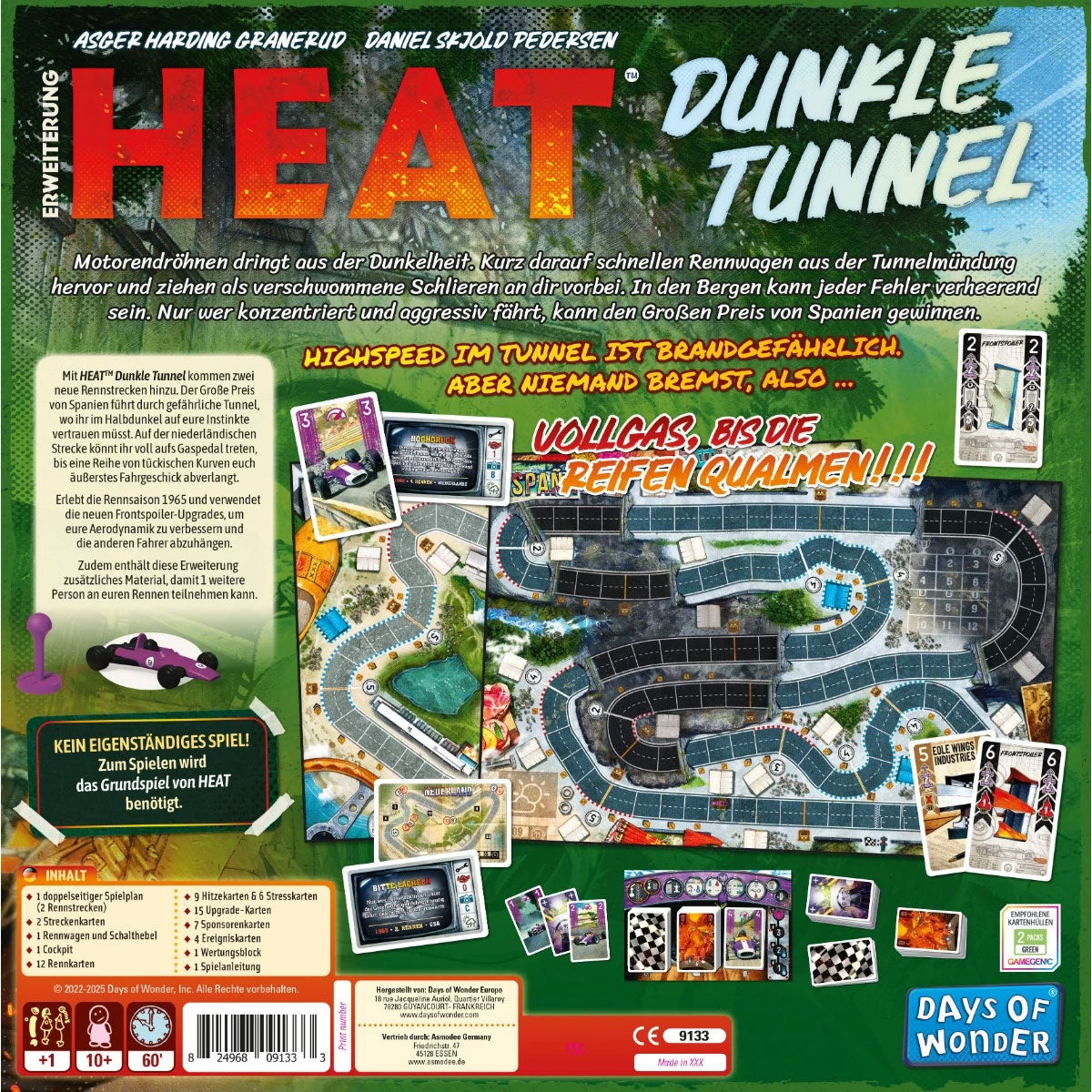 Heat: Dunkle Tunnel Rückseite
