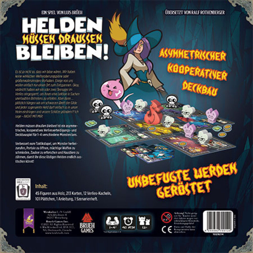 Helden müssen draußen bleiben! Rückseite