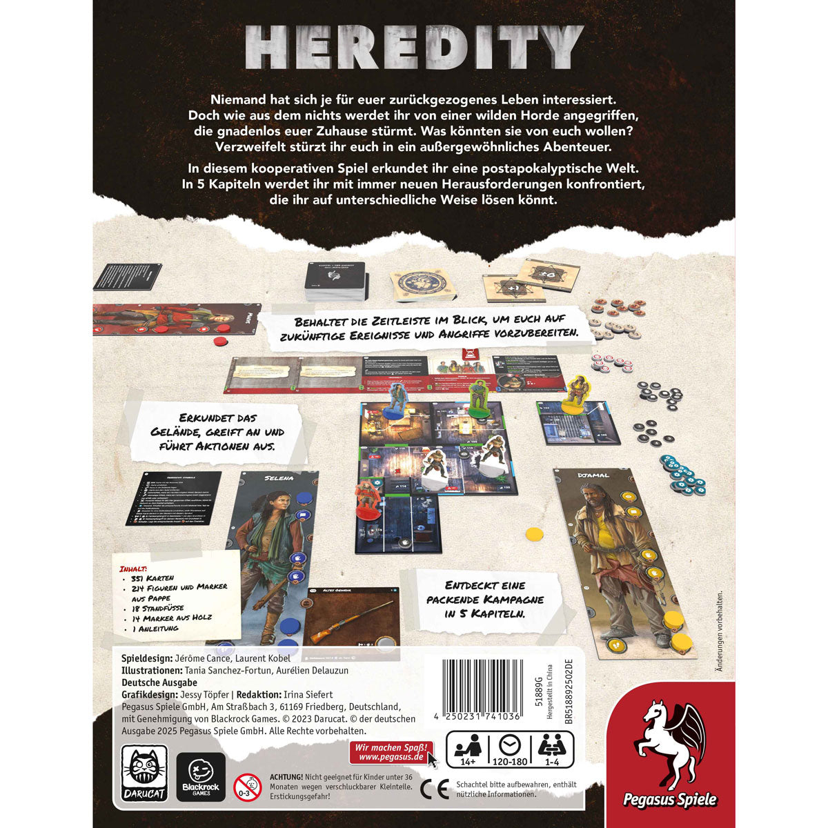 Heredity - Die Geschichte von Swan Rückseite