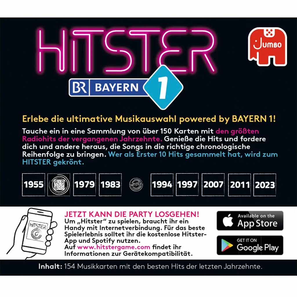 Hitster - Bayern 1 Rückseite