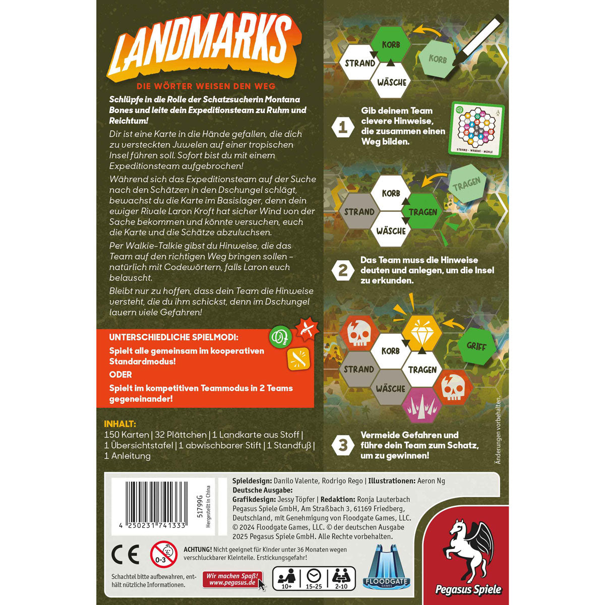 Landmarks Rückseite