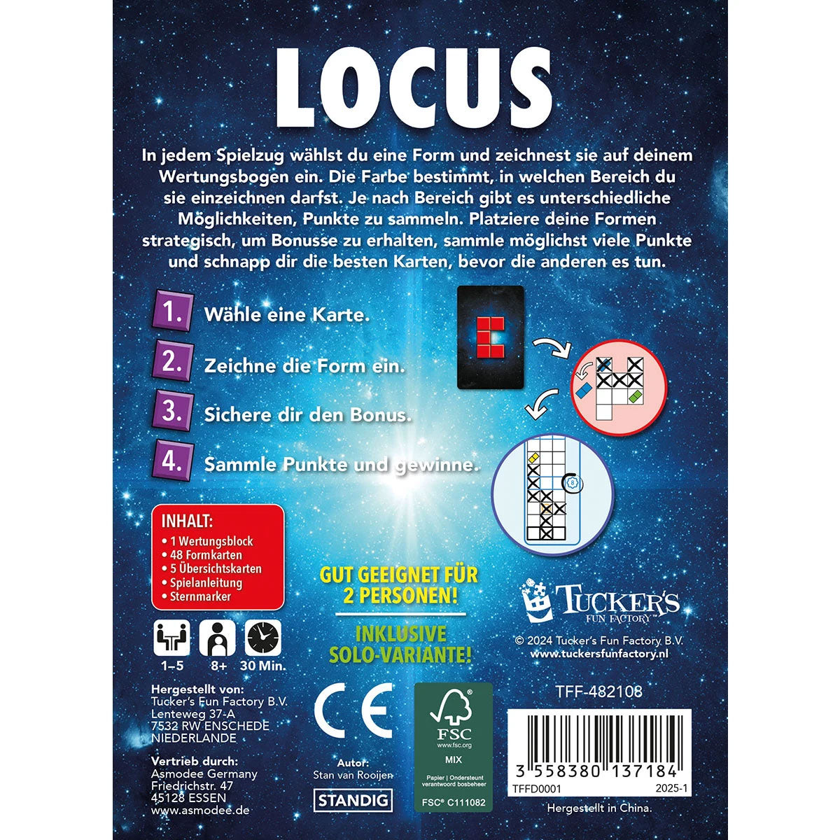 Locus Rückseite