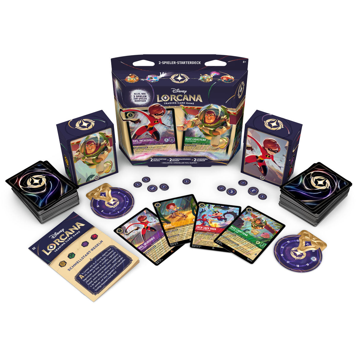 Disney Lorcana: Unbekannte Wildnis - 2-Spieler-Starterdeck Detail