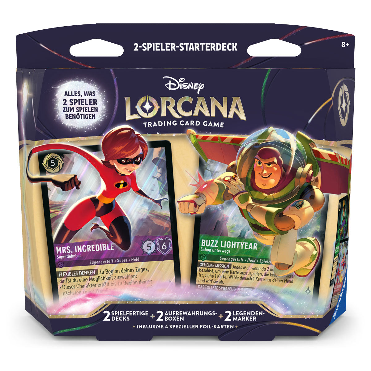 Disney Lorcana: Unbekannte Wildnis - 2-Spieler-Starterdeck