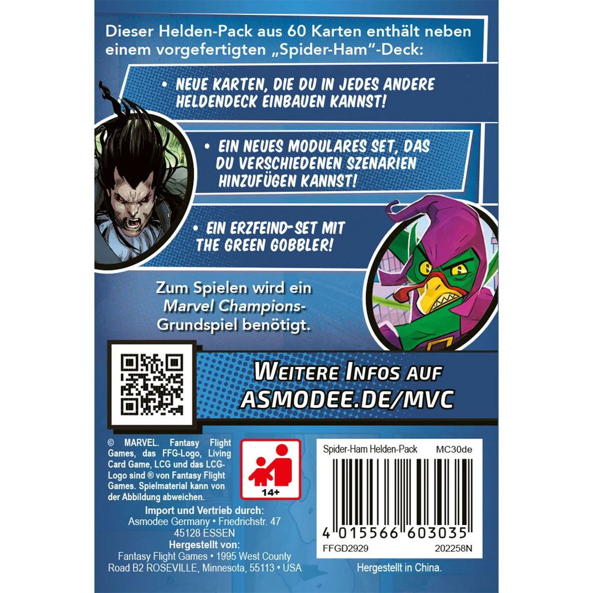Marvel Champions: Das Kartenspiel - Spider-Ham Rückseite