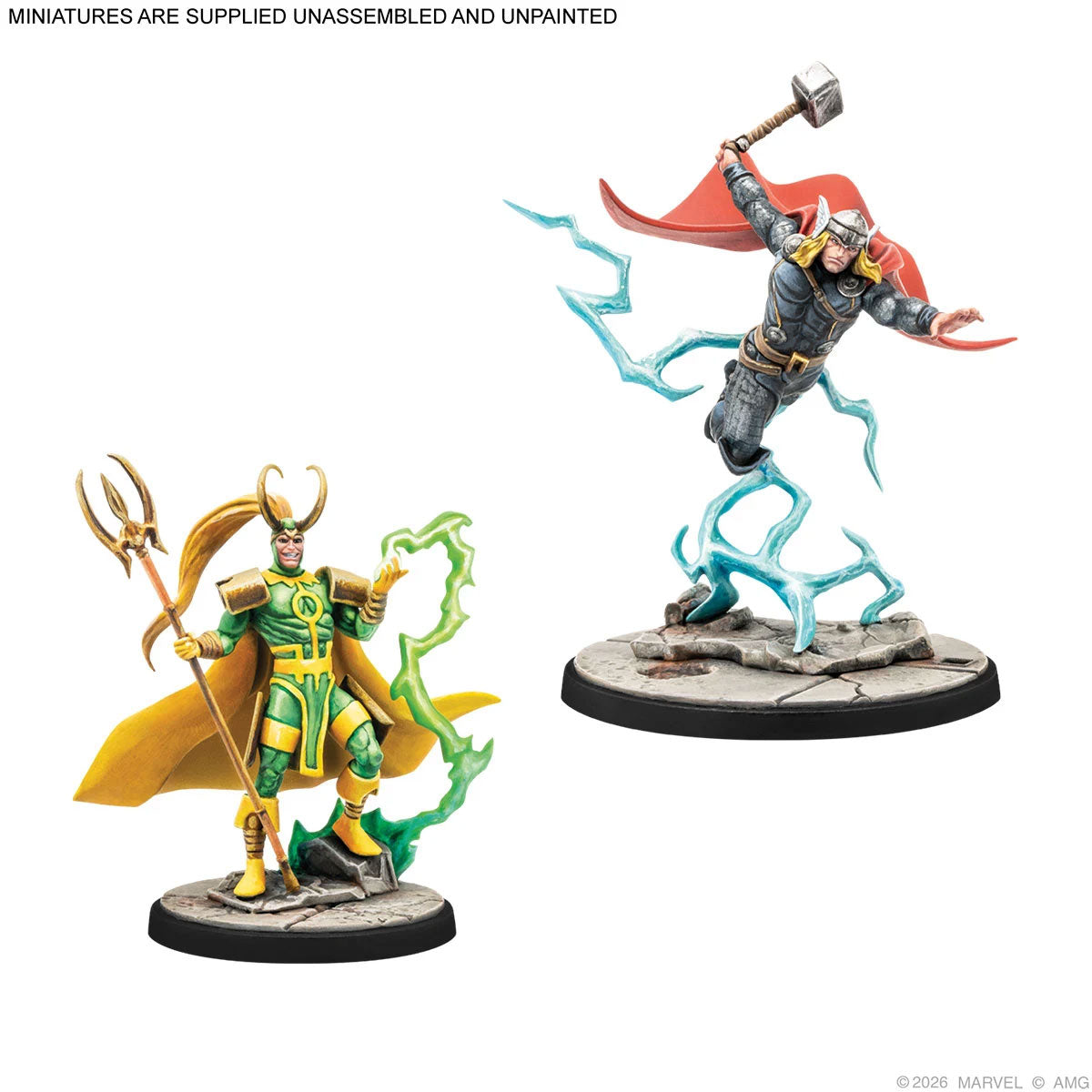 Marvel: Crisis Protocol - Asgardians Starter Set Detail