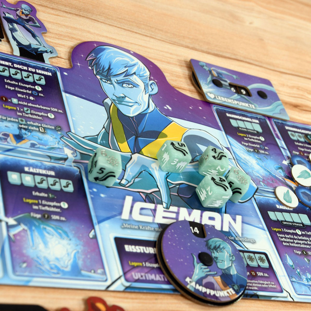 Marvel Dice Throne: X-Men Box 1 Detail