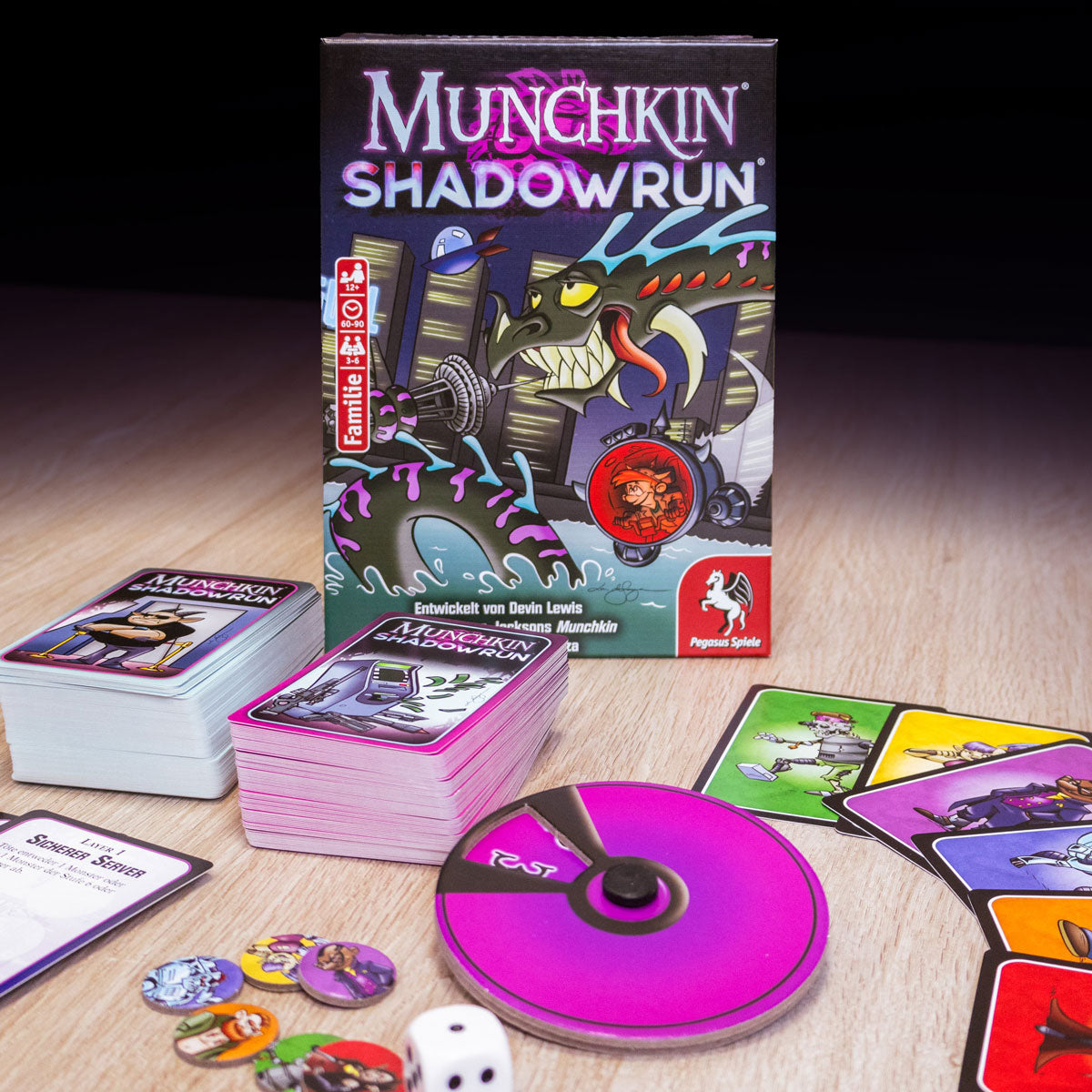 Munchkin Shadowrun Detail