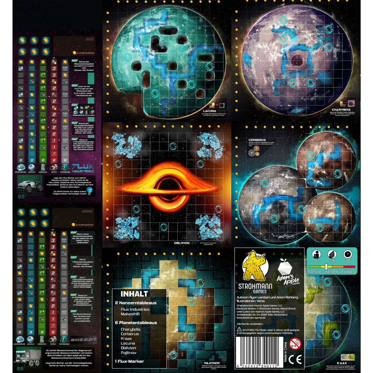 Planet Unknown: Add-On Rückseite