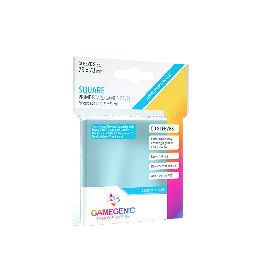Gamegenic Prime Sleeves: BLUE (73x73mm)