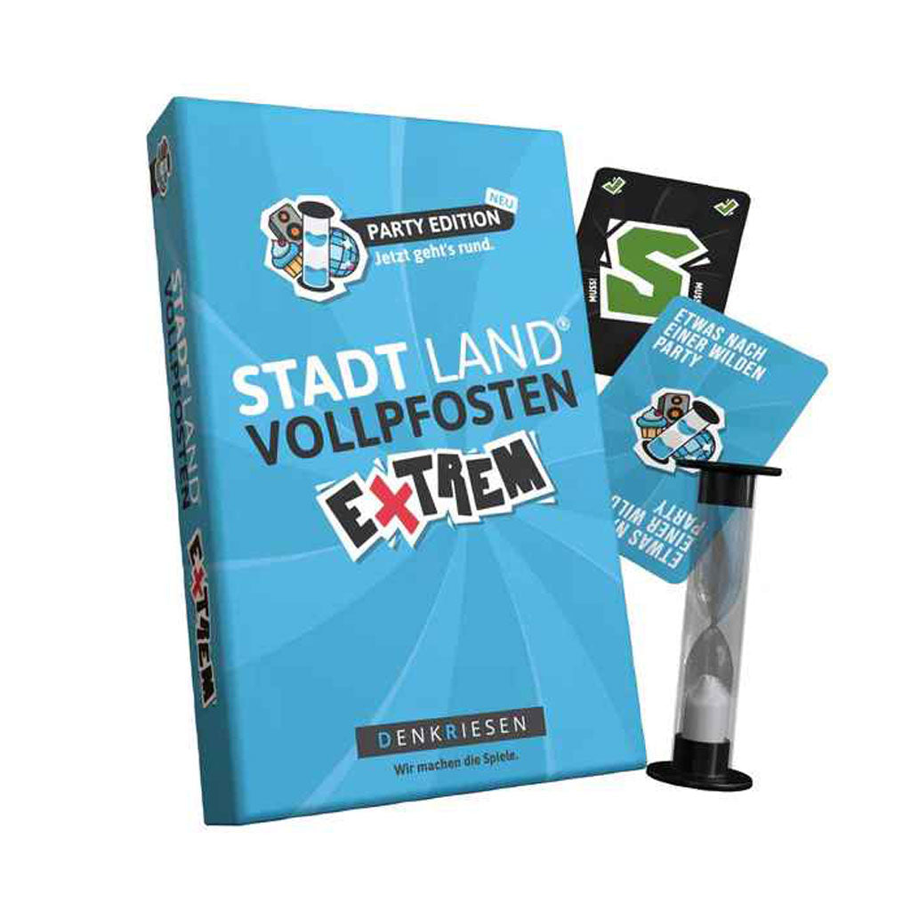 Stadt Land Vollpfosten Extrem - Party Edition
