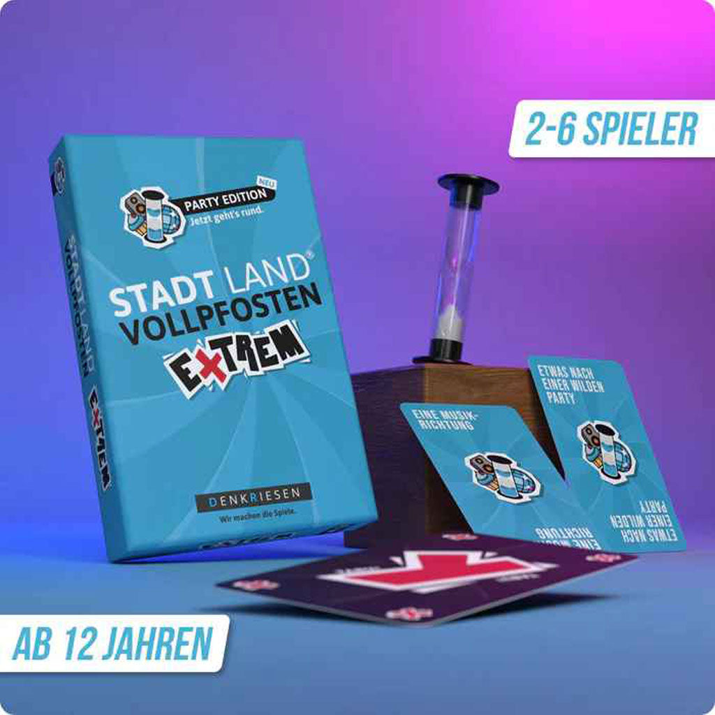 Stadt Land Vollpfosten Extrem - Party Edition Teaser