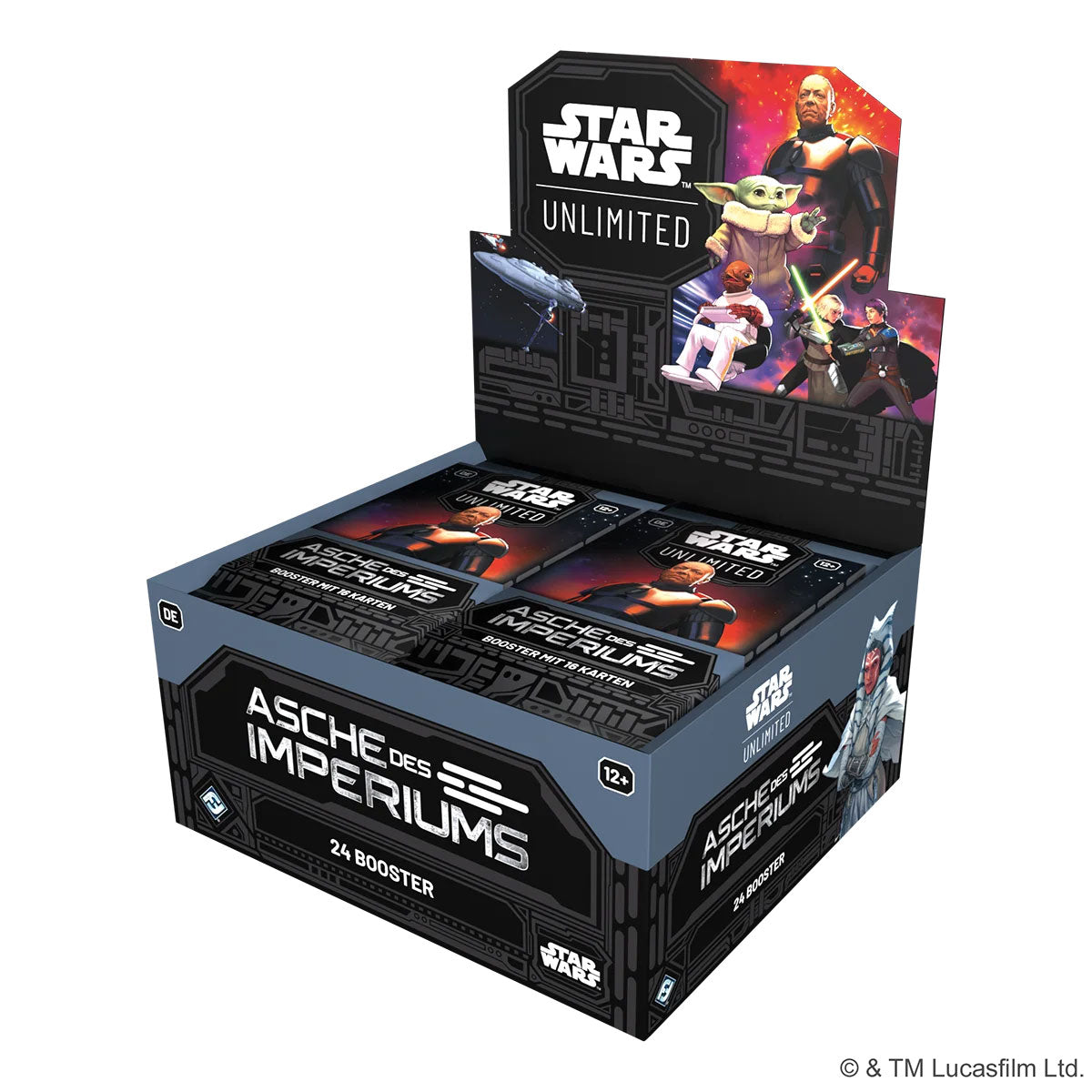 Star Wars: Unlimited - Asche des Imperiums (Booster-Display)