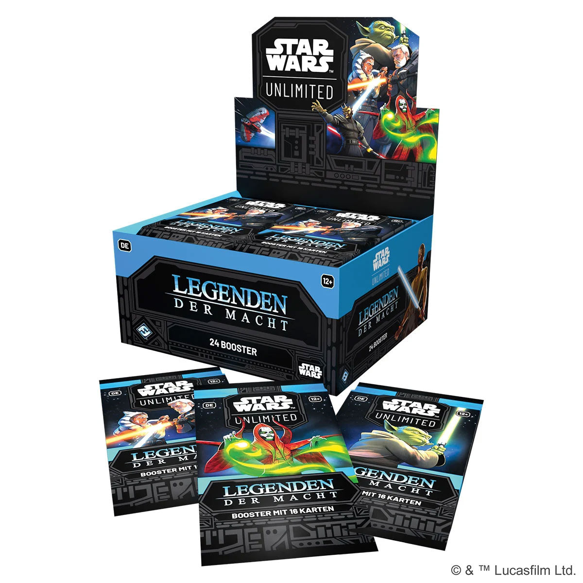 Star Wars: Unlimited - Legenden der Macht (Booster Display) Detail