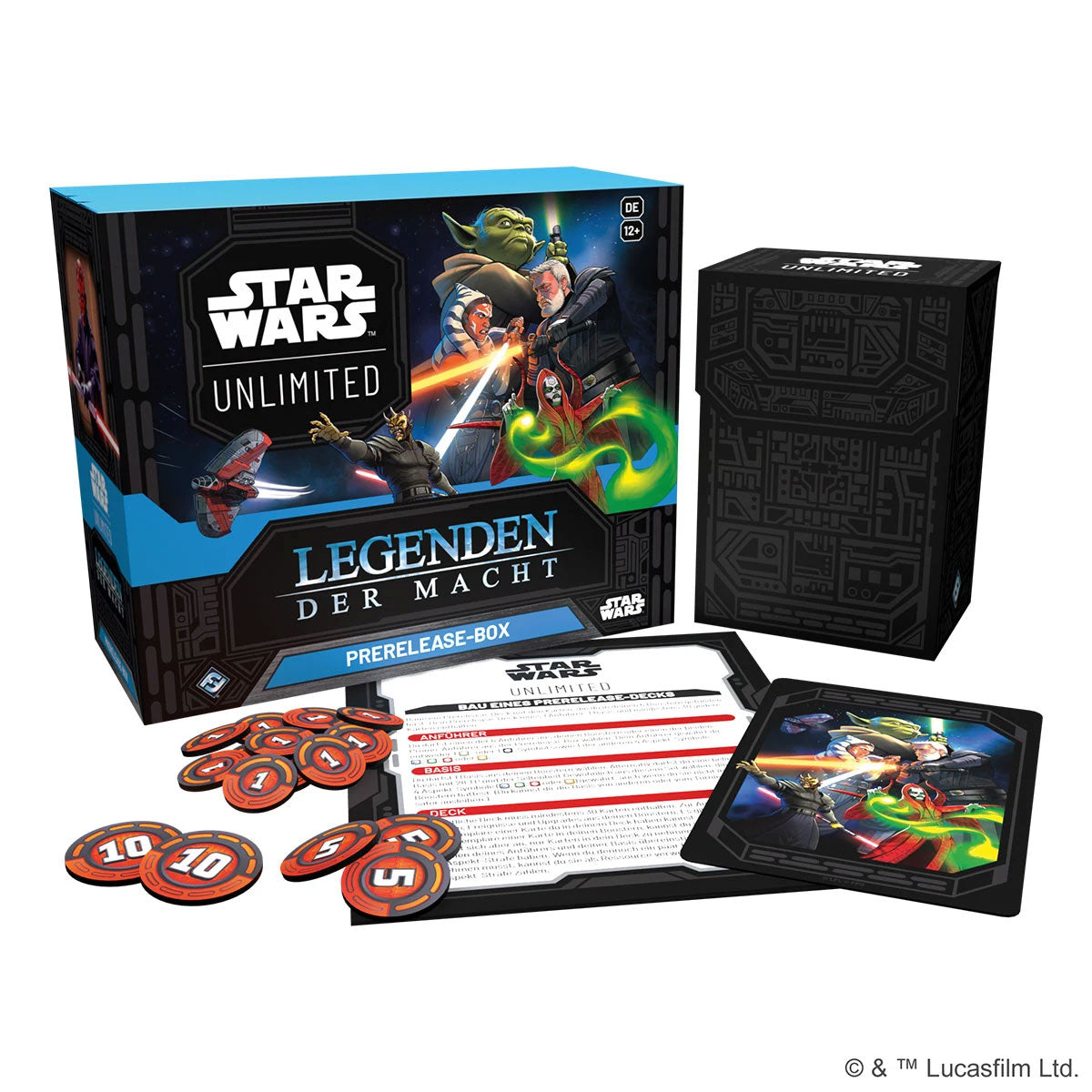 Star Wars: Unlimited - Legenden der Macht (Prerelease-Box) Detail