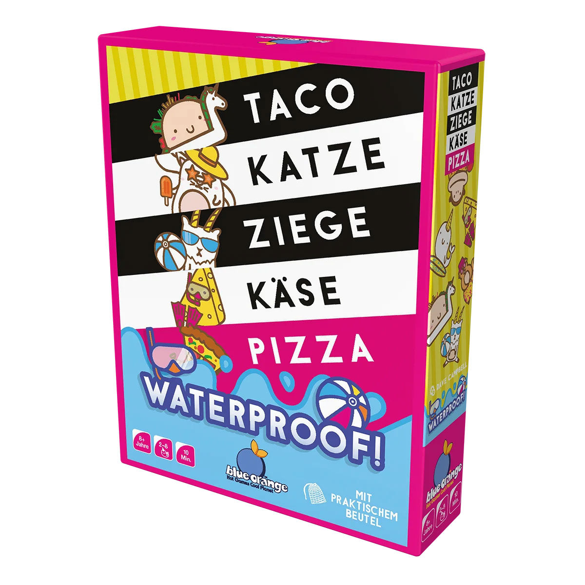 Taco Katze Ziege Käse Pizza Waterproof Box